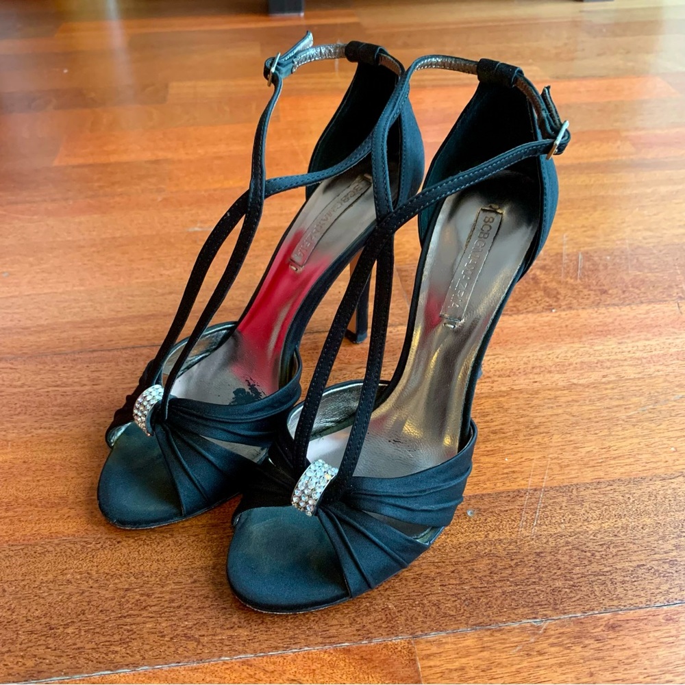 BCBGMaxAzria black cocktail high heels